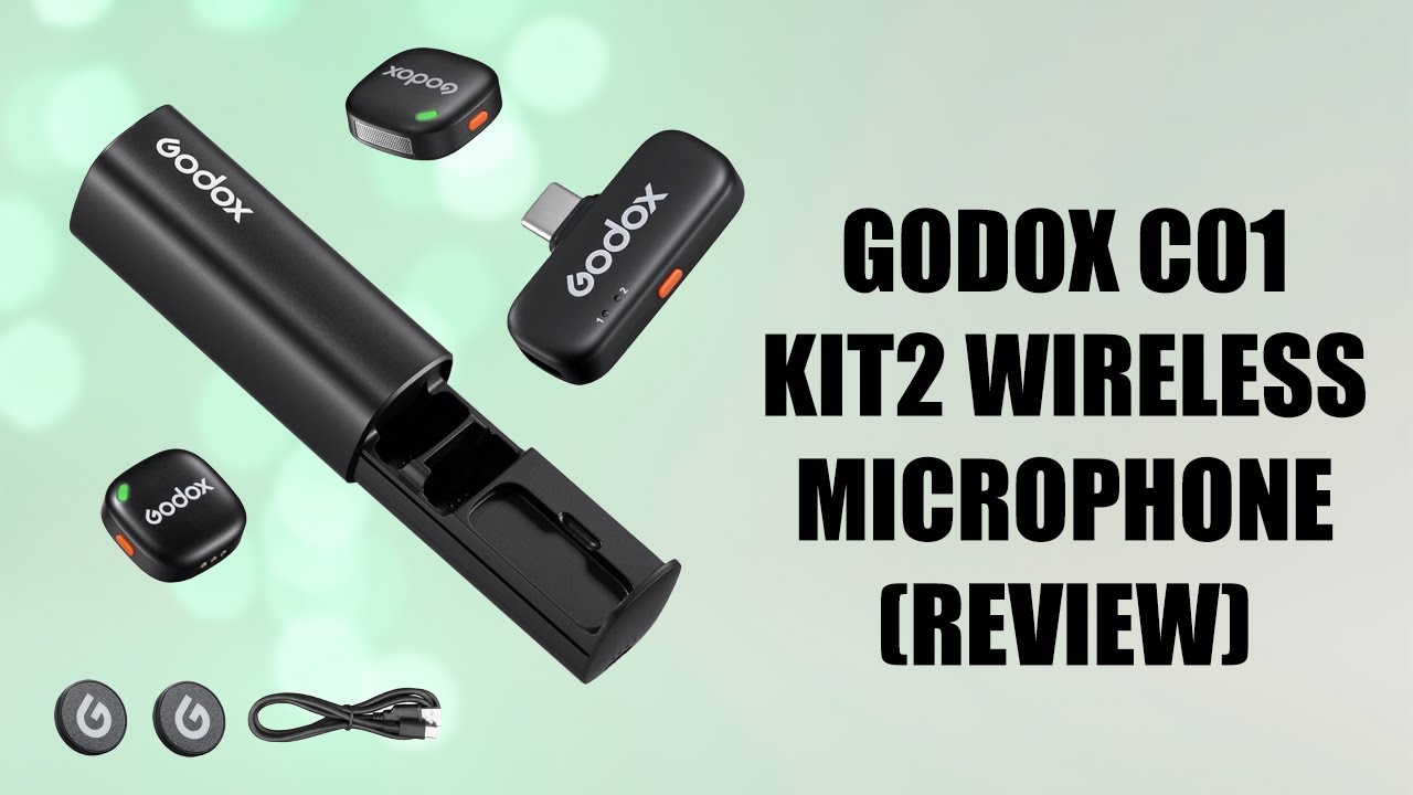 Беспроводной микрофон #godox C01 KIT2 (обзор)