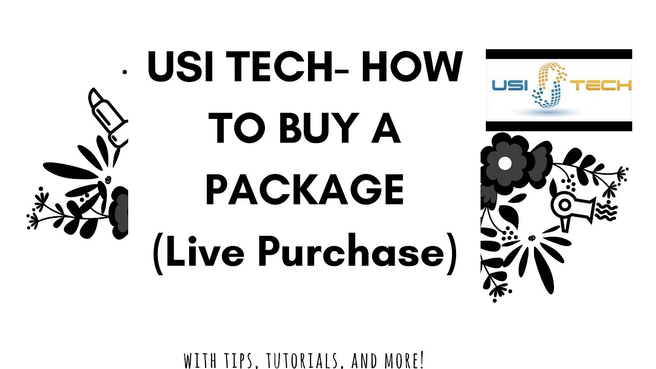 USI-TECH PACKAGES - STRATEGY ON HOW TO EARN(LIVE PURCHASE)