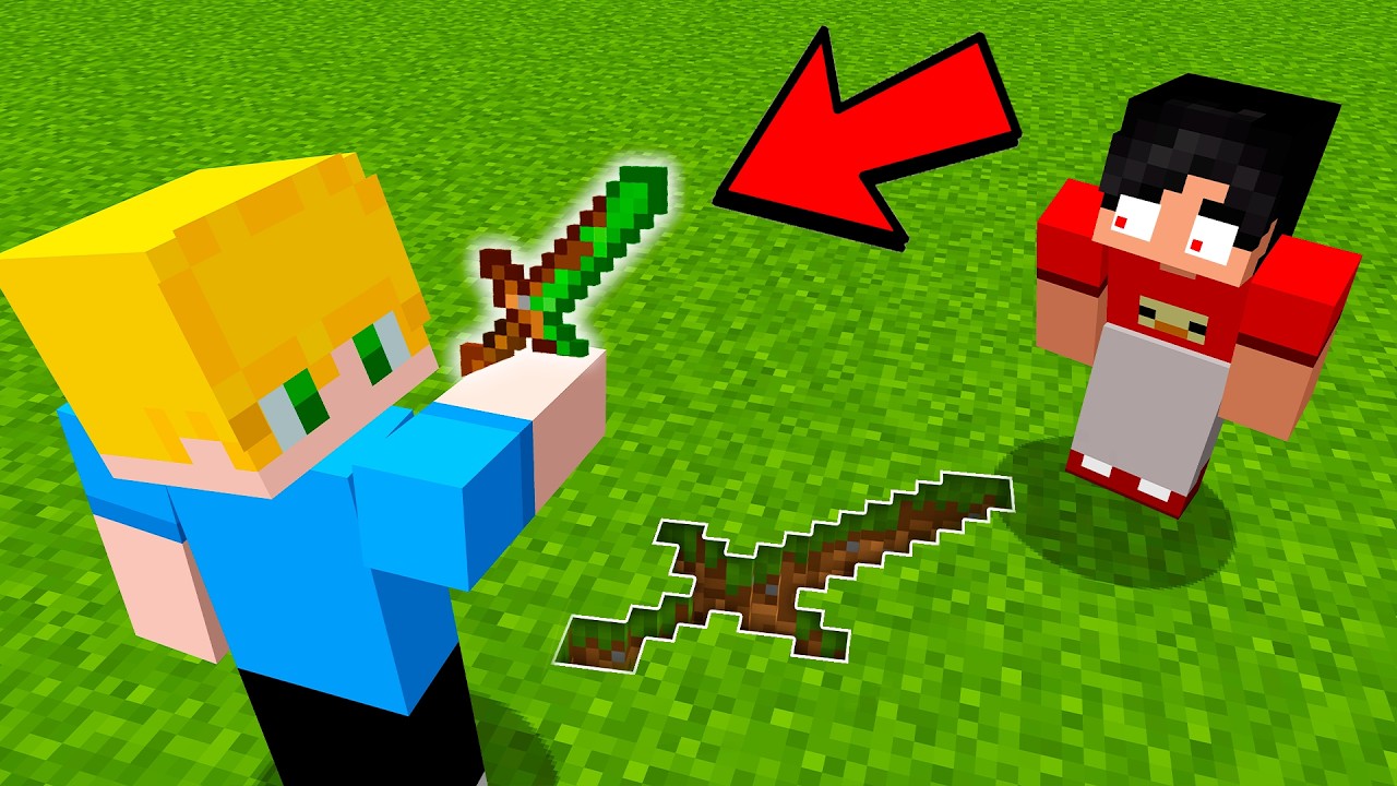 Я могу сделать МЕЧ из любого БЛОКА в Minecraft!