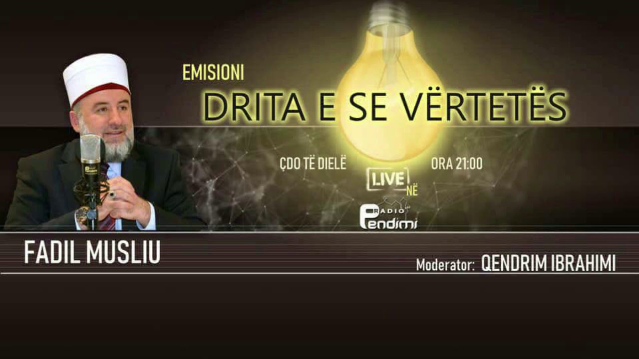 Drita e s&euml; v&euml;rtet&euml;s me hoxh&euml; Fadil Musliu - 20.01.2019 - RTV Pendimi