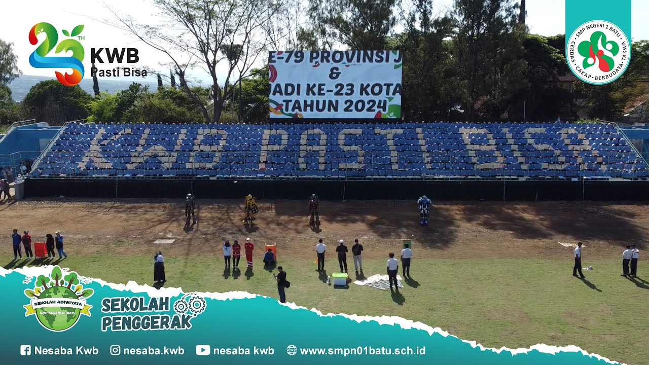 KONFIGURASI HITS UPACARA HUT KOTA BATU KE-23