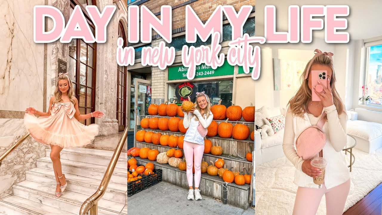 NYC Day In My Life! | Tea At The Plaza, Biking, Greenwich Village, Coffee & More | LN x NYC