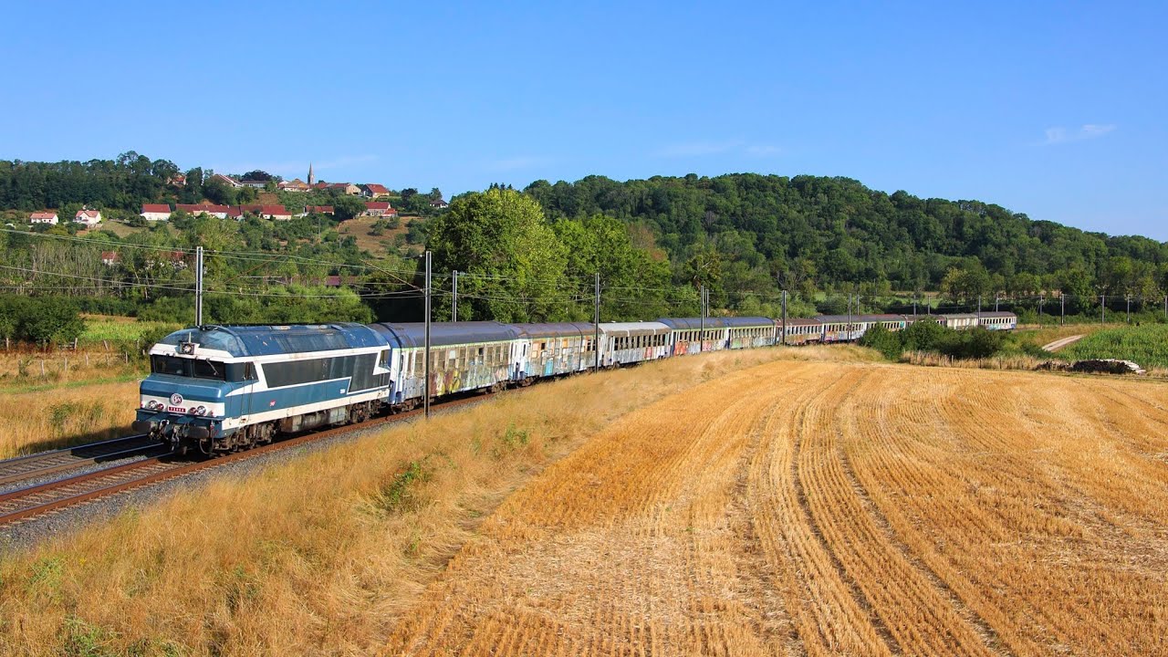Gros trains diesel dans l'Est de la France (L4,L14,L15)