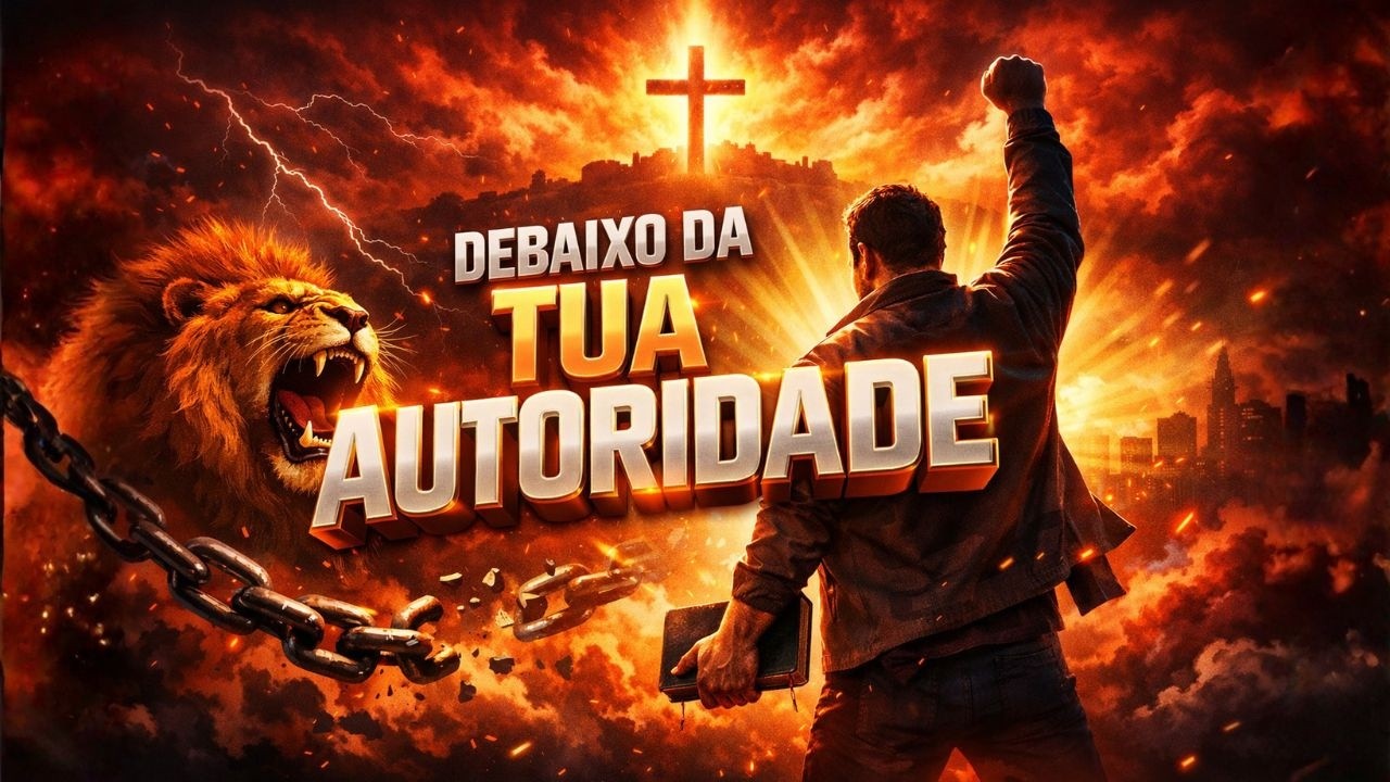 MÚSICA GOSPEL | DEBAIXO DA TUA AUTORIDADE | Música Gospel de Guerra Espiritual