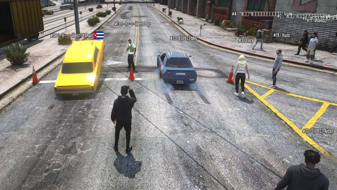 Street Drag Racing Tournament - Being The Best Hype Man For My Team | GTA 5 FiveM