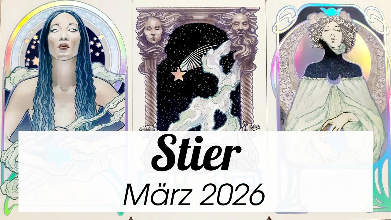 ♉STIER - März 2026 | NEUANFANG! Der Ruf Deiner Seele | Tarot 