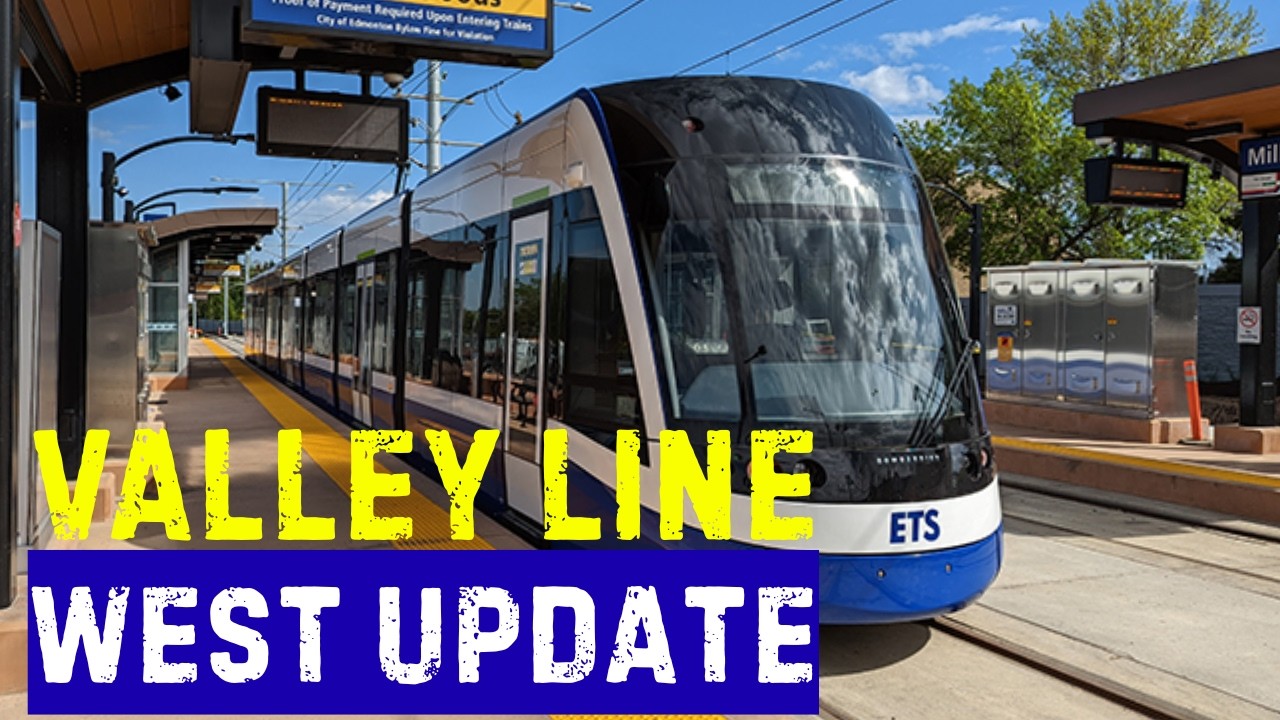 Valley Line West LRT Update: Winter 2025 | West Edmonton Mall & Stony Plain Road Construction