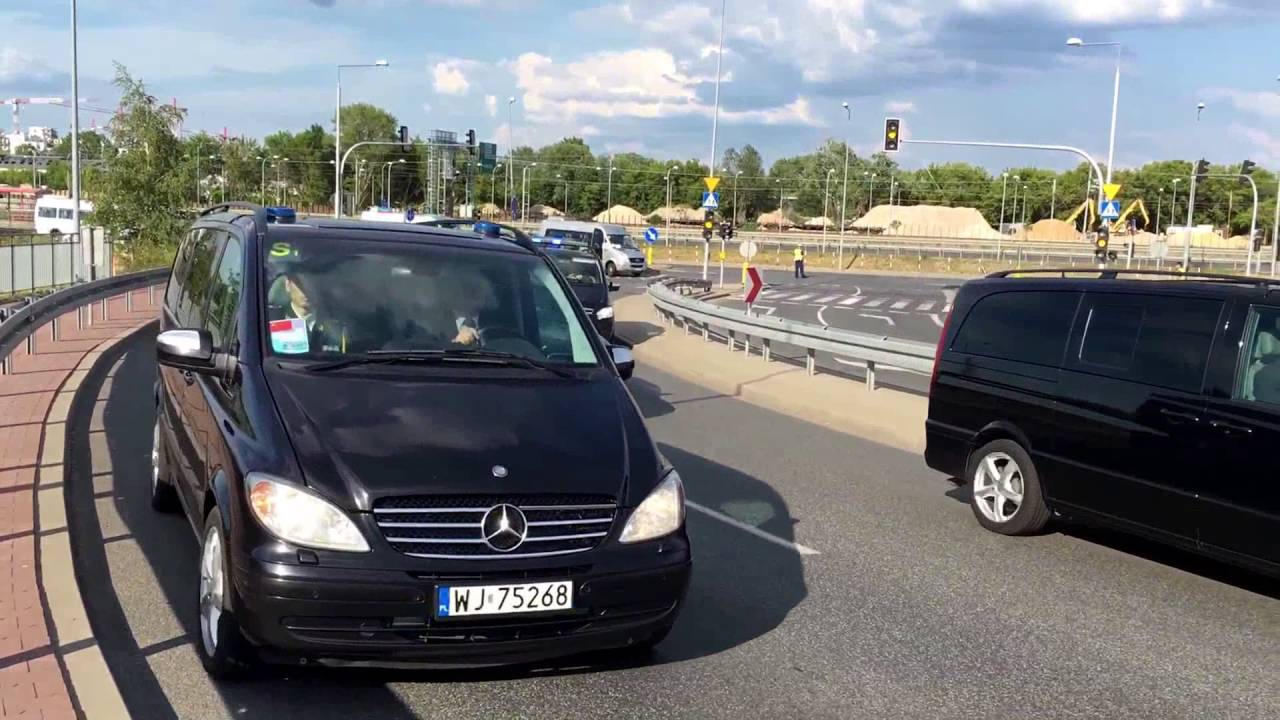 Przylot Prezydenta Chin do Polski (19.06.2016)