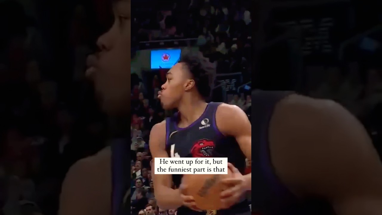Scottie Barnes is too funny! #shorts #scottiebarnes #raptors