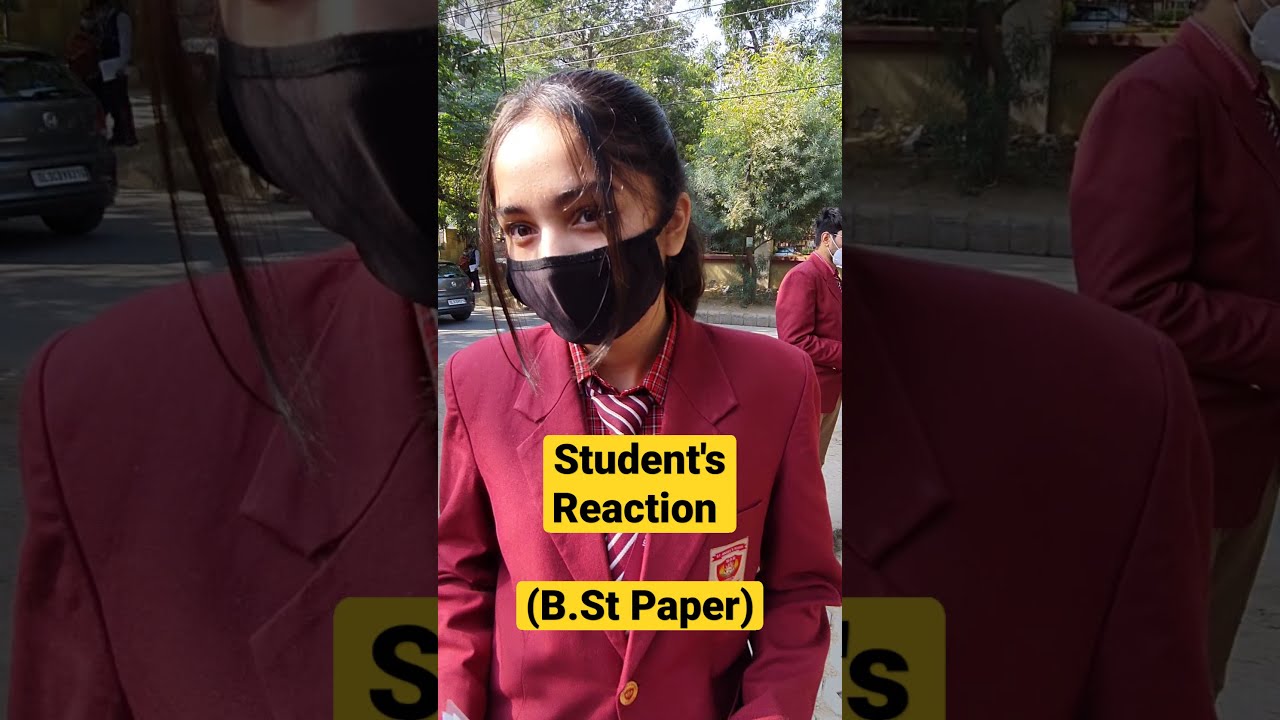 Student's reaction B.St paper 🤗🤗 #BusinessStudies