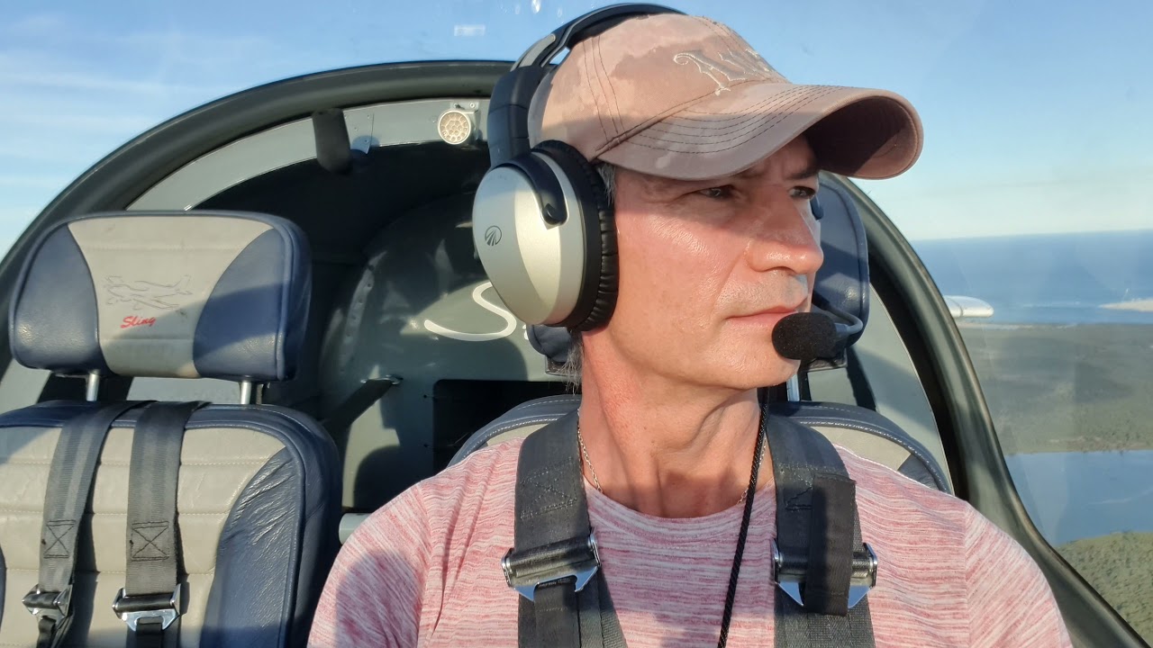 Flying the Sling 2 over Jumpinpin and Norwell.light sport aviation.