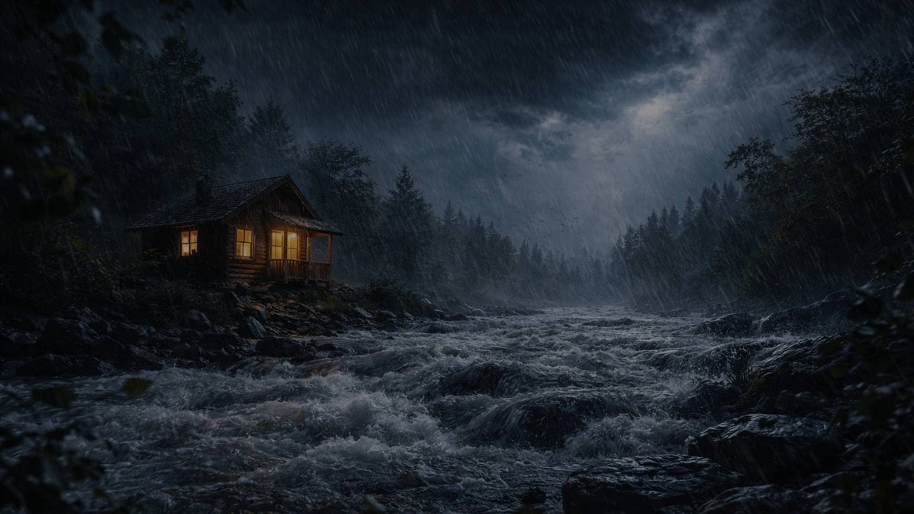 1 Hour of Rain Sounds with a Beautiful Natural Ambiance | Instant Deep Sleep