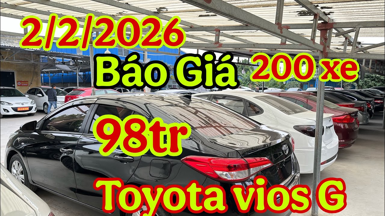 Tổng Hợp Báo Giá ..200 xe  …giá mới Toyota vios G ..98tr…Đại Hạ Giá:0965892335