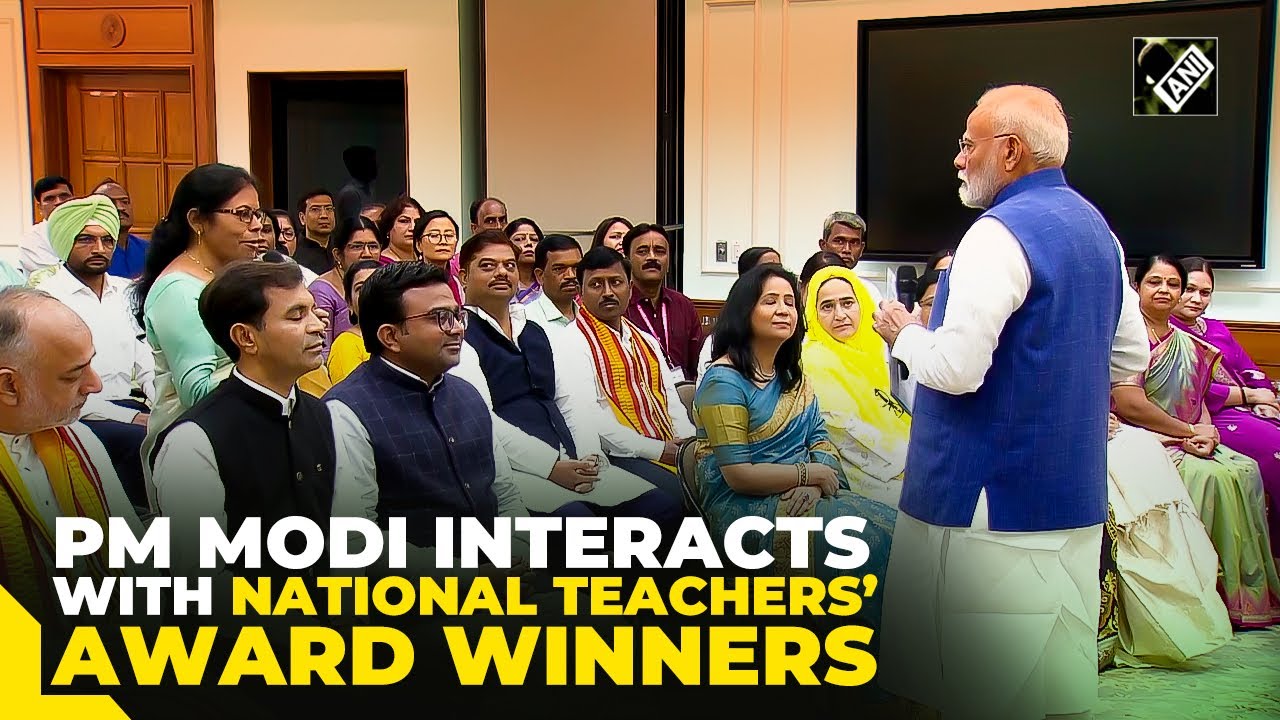 Teachers’ Day 2024: PM Modi's special interaction with National Teachers' Award 2024 winners