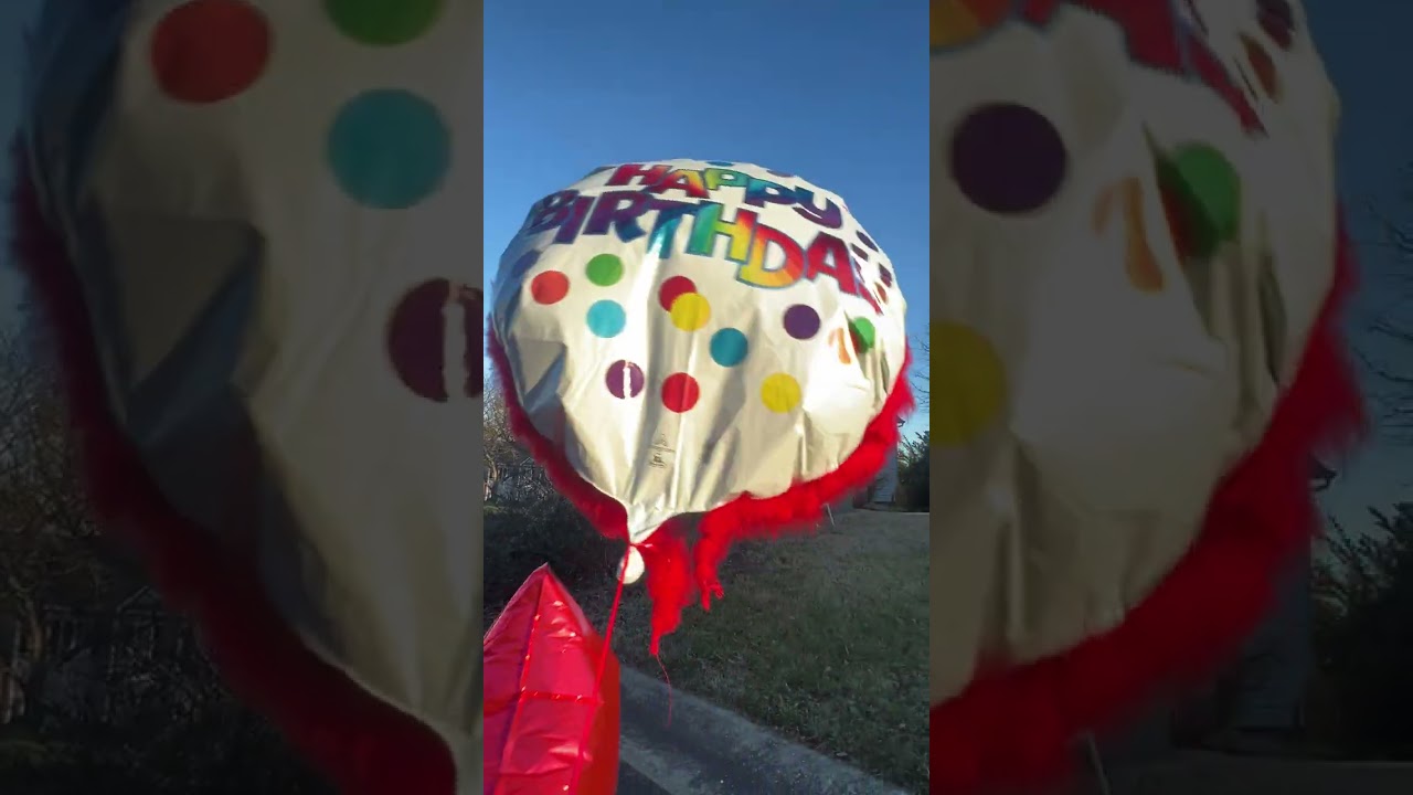 MIla’s Birthday Balloons