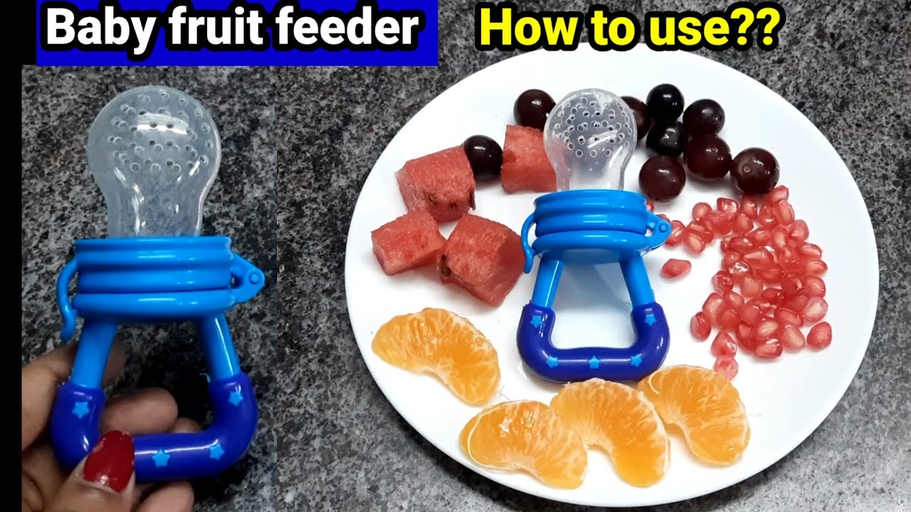 Baby fruit feeder pacifier how to use|baby fruit feeder|baby teether|baby food feeder|babyfoodrecipe