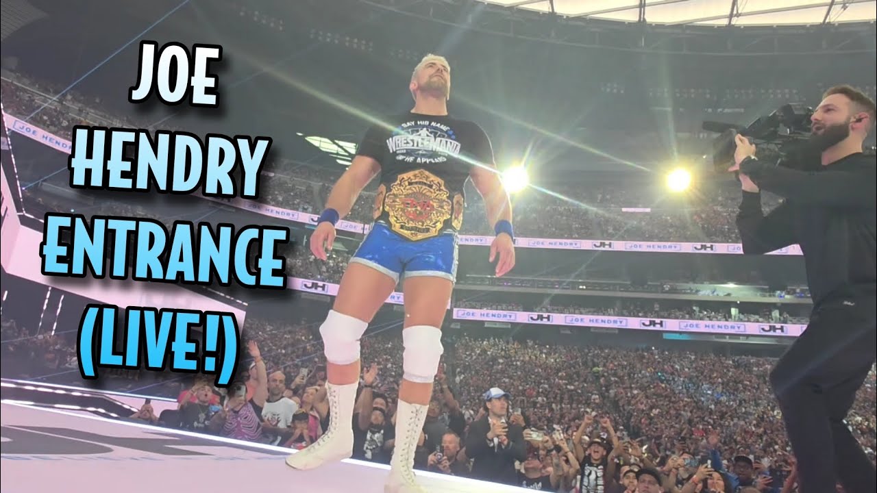 Joe Hendry WrestleMania 41 Entrance (LIVE!)