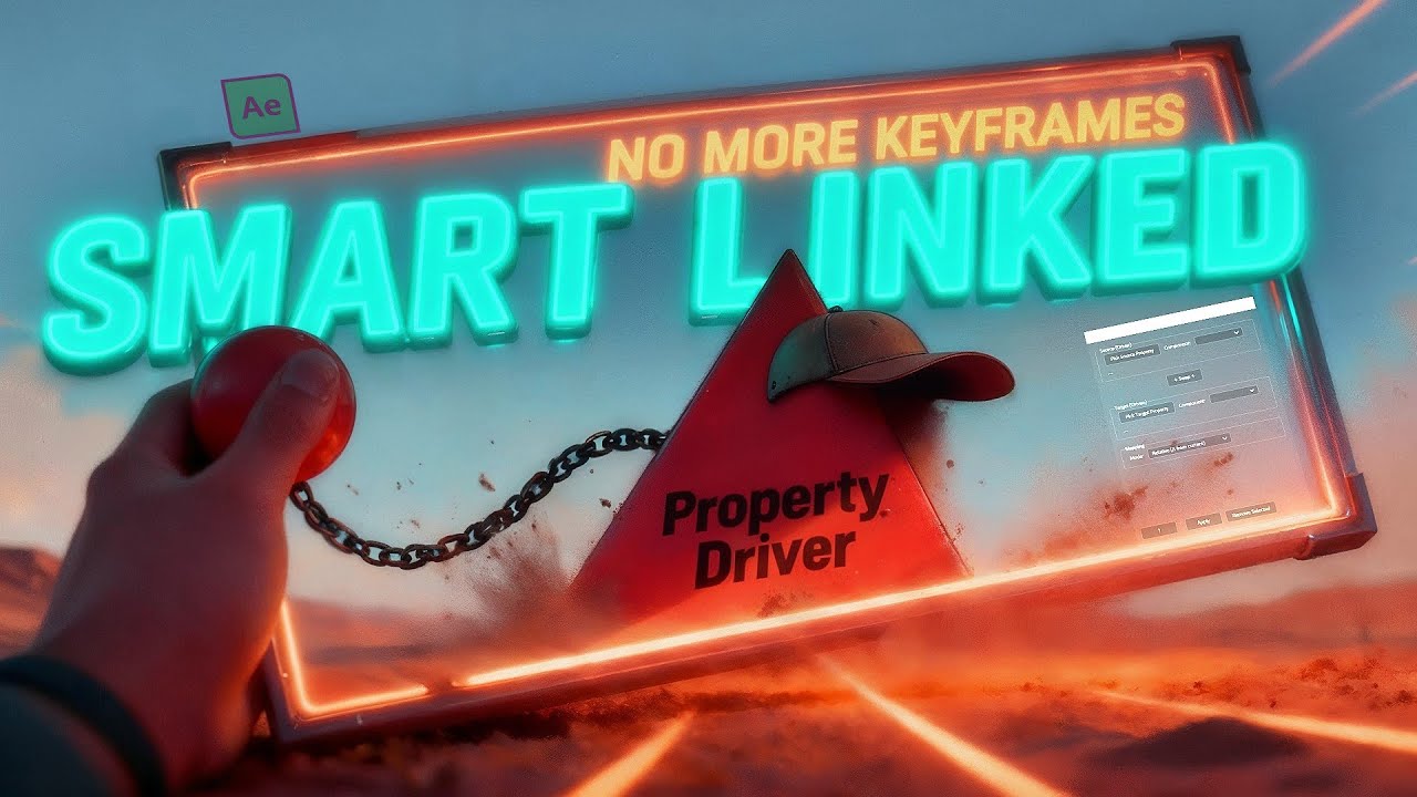No More Keyframes! Smart Linked Animations in After Effects (Property Driver Tool)