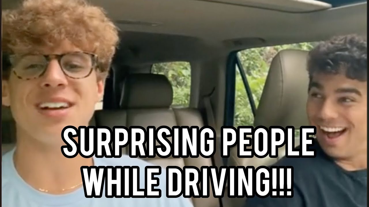 Surprising People While Driving (Reactions Are CRAZY!!)