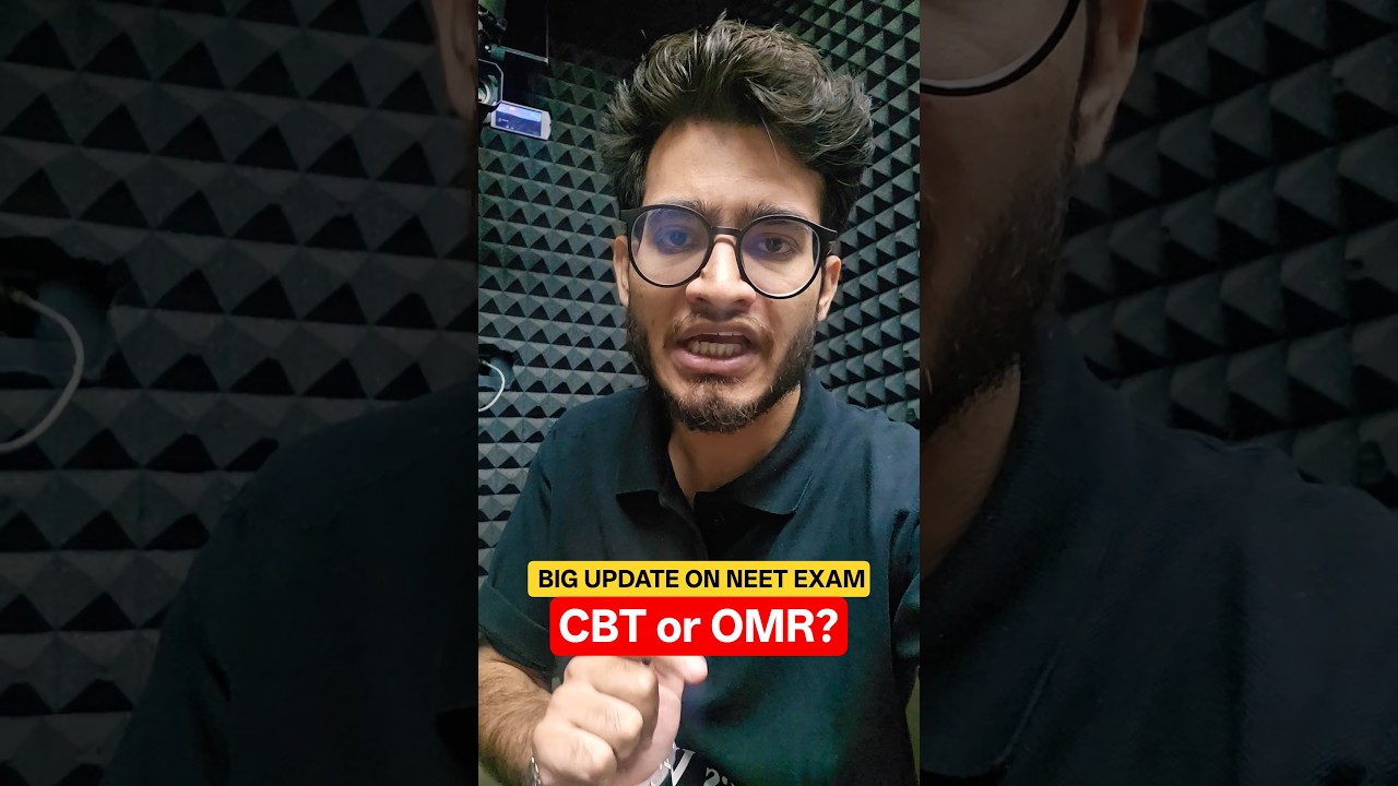 BIG Update in NEET Exam🚨 - CBT Based? #pw #neet #physicswallah