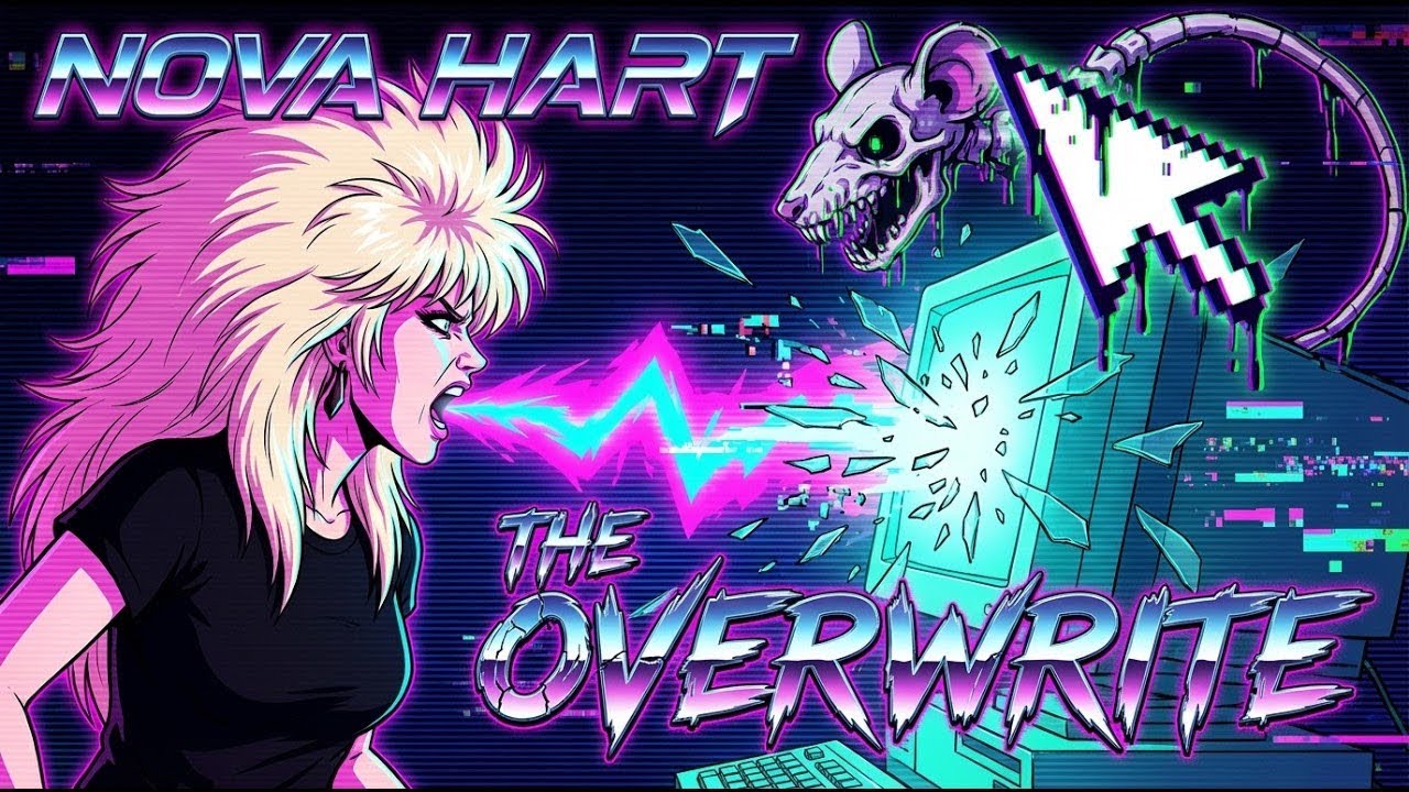 The Overwrite: AI Rockstar Fights Deletion | Cyberpunk  AMV