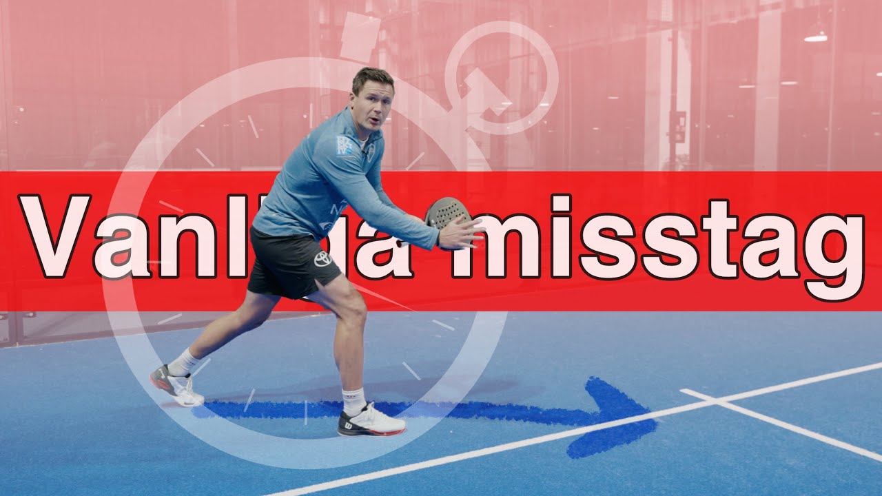 Rör dig rätt till bollen - Tipsen som snabbt gör dig bättre 🎾