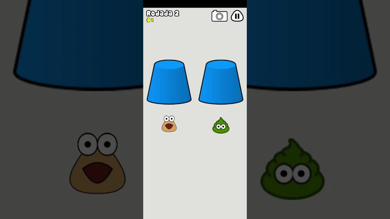Joguei o jogo do pou 