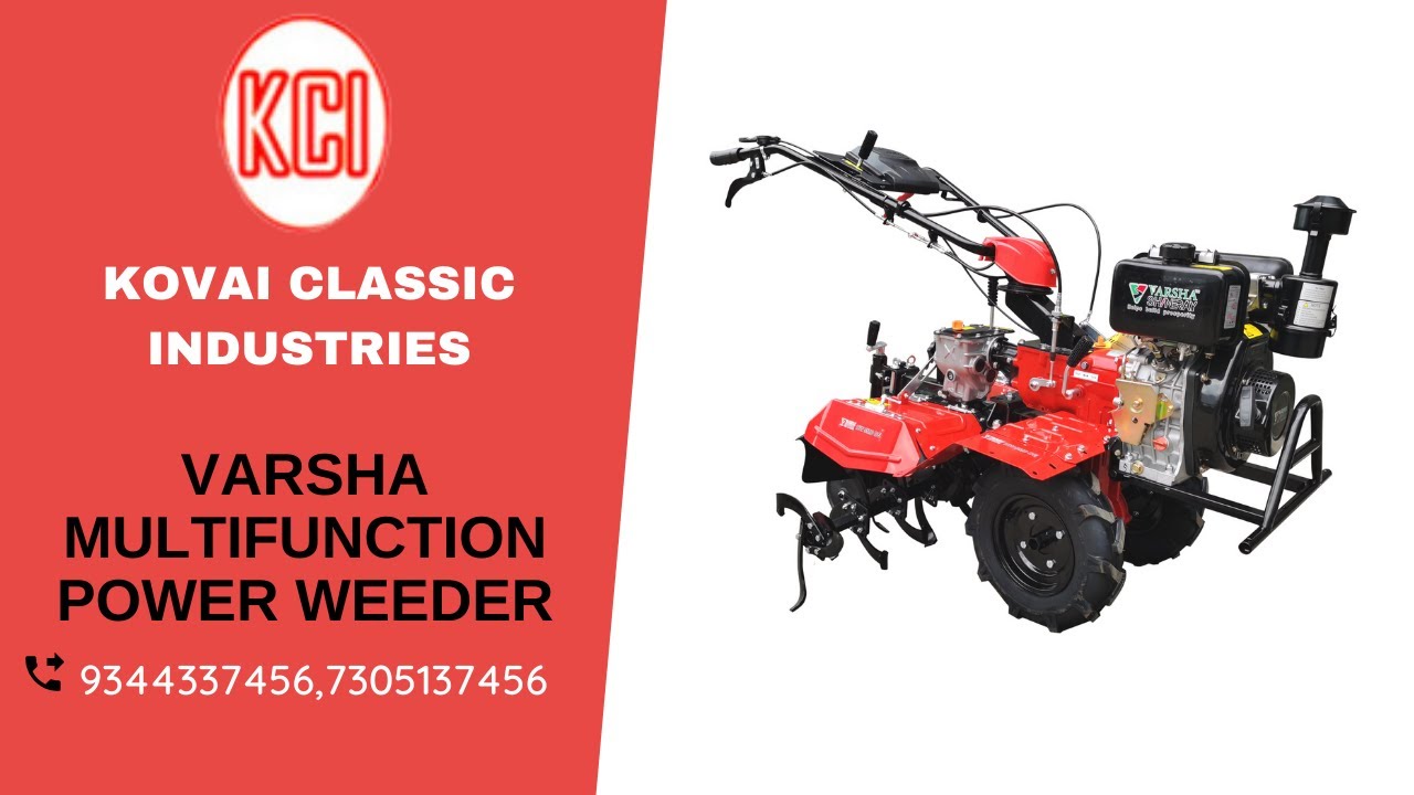 Varsha Multifunction Power Weeder