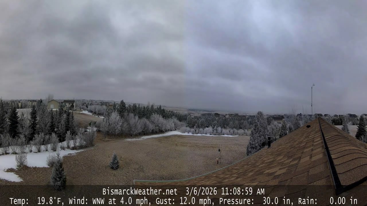 BismarckWeatherTimeLapse 2026 03 06