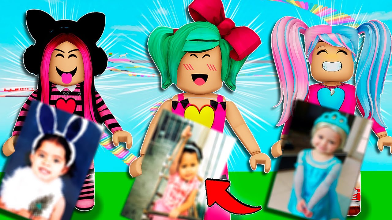 SE CAIR MOSTRA UMA FOTO QUANDO CRIANÇA! - ROBLOX