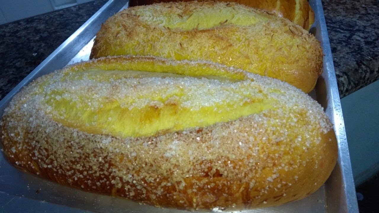 COMO FAZER P&Atilde;O DE PADARIA TR&Ecirc;S CORTES COM MASSA AMARELINHA E FOFINHO