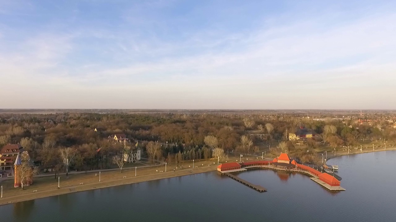 Lake Palic Aerial Video 2017