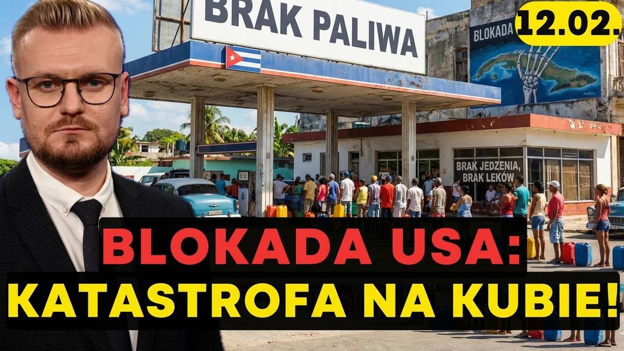 Tragedia na Kubie! Amerykańska blokada sparaliżowała wyspę