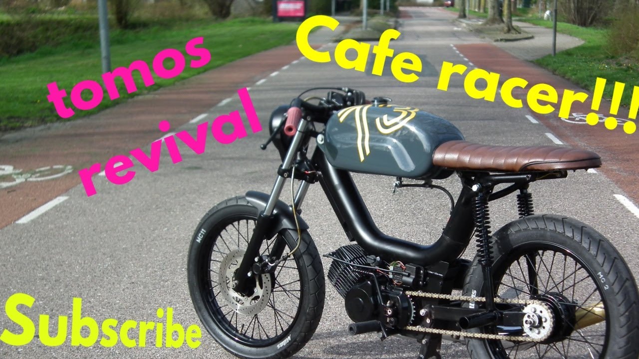 Tomos revival caf&eacute; racer 50cc moped