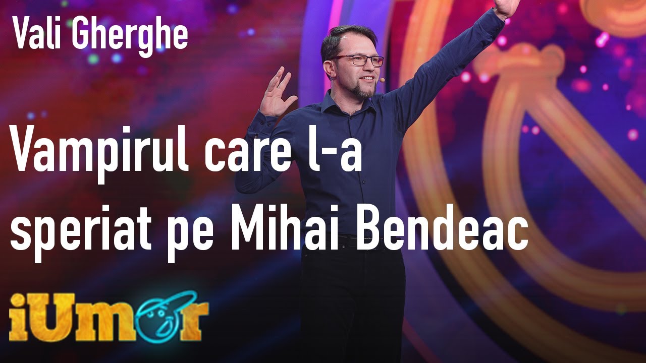Vali Gherghe, vampirul energetic care l-a speriat îngrozitor pe Mihai Bendeac: 