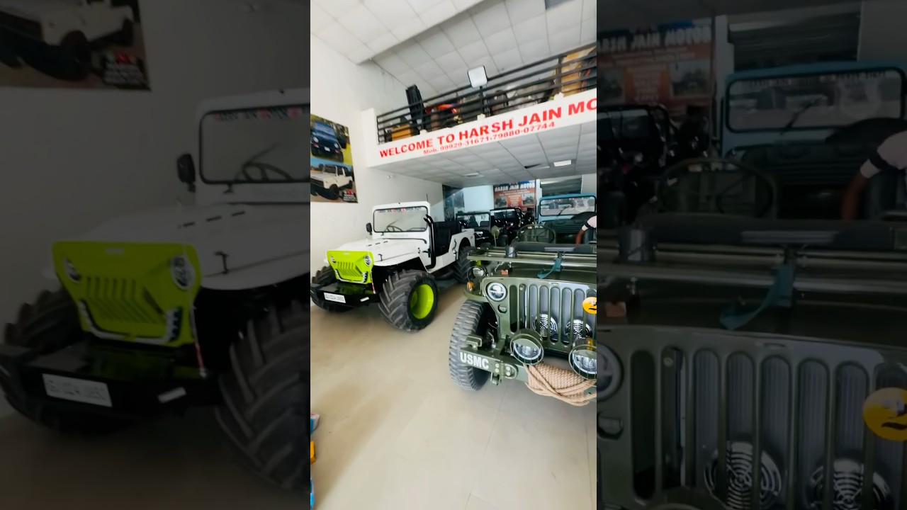 MODIFIED JEEP MAKER ☎️9992931671 #modifiedjeep #thar #jeep #harshjainmotorjeeps