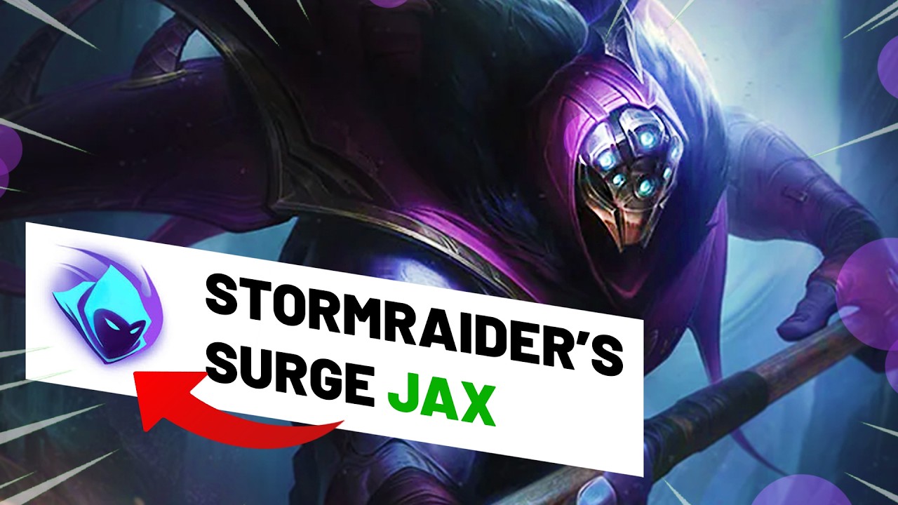 STORMRAIDER'S SURGE JAX IS ACTUALLY DISGUSTING | VS AATROX