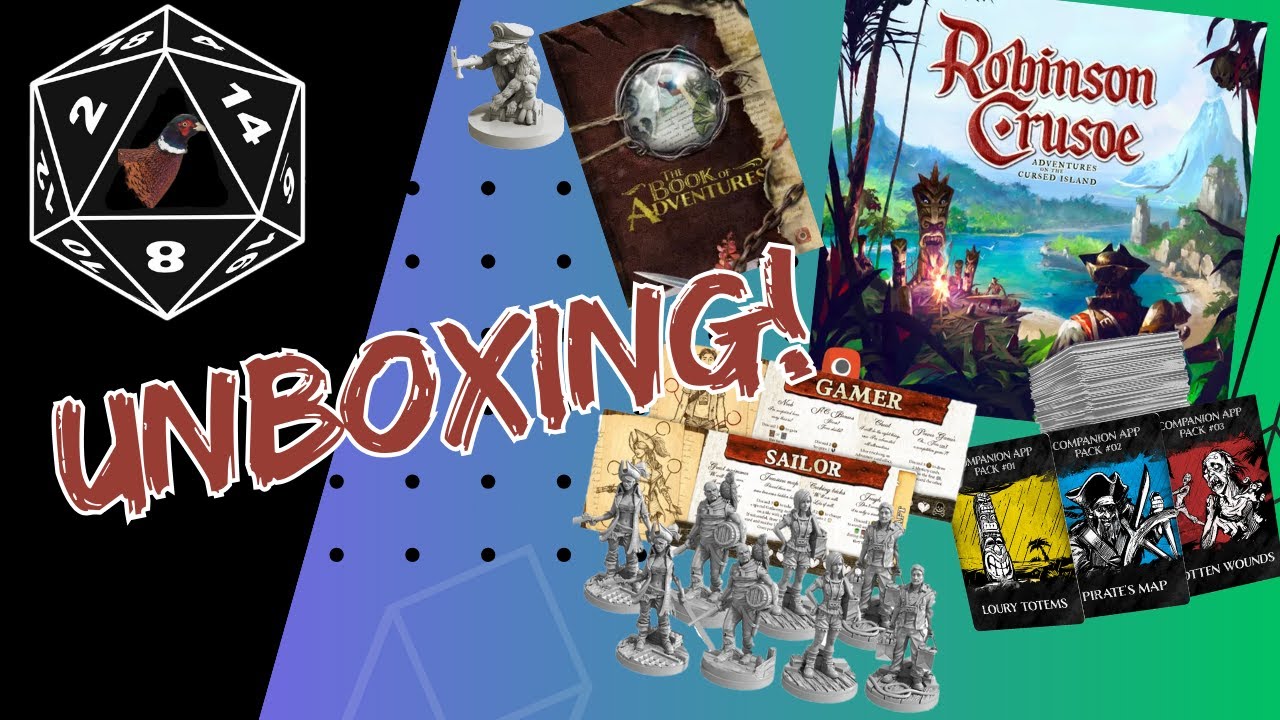Robinson Crusoe Collectors Edition and Book of Adventures Unboxing!