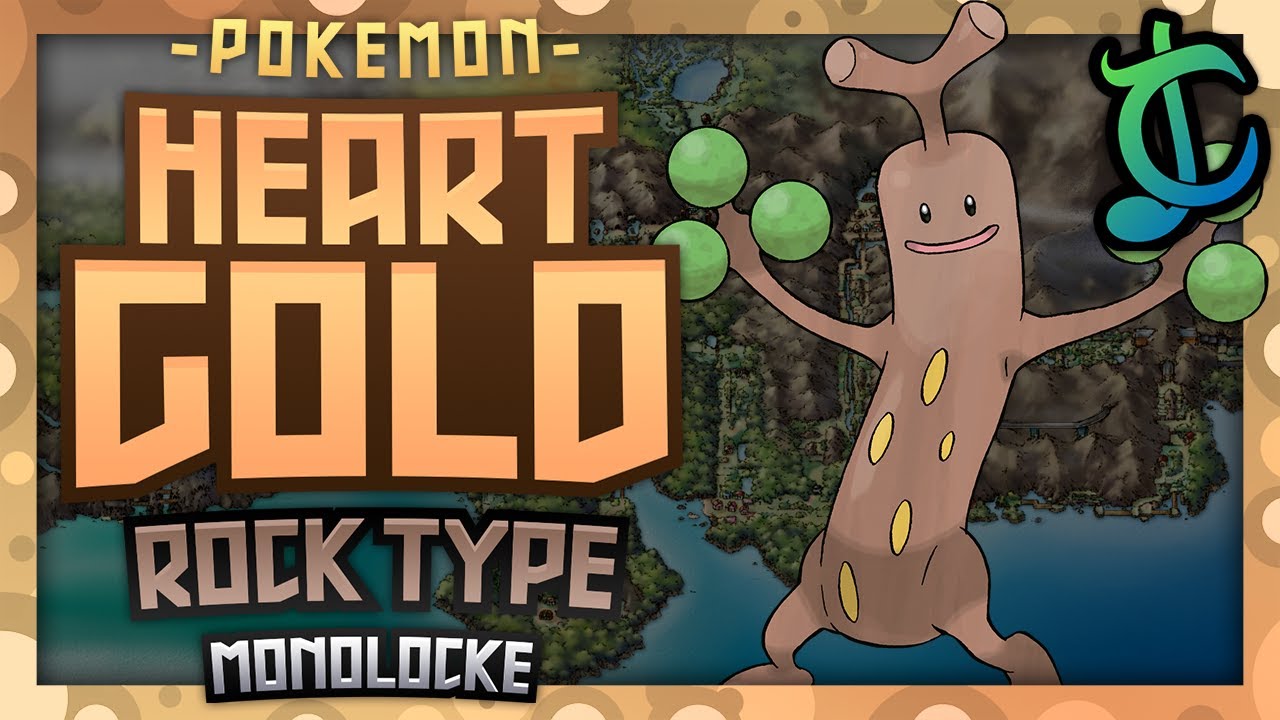 Pok&eacute;mon HeartGold Hardcore Nuzlocke - ROCK TYPES ONLY! (No items, No overleveling)