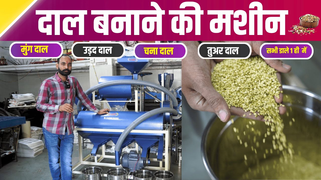 Best Dal Mill in India | Dal Mill Plant Setup Guide 2025- Tech Mewadi