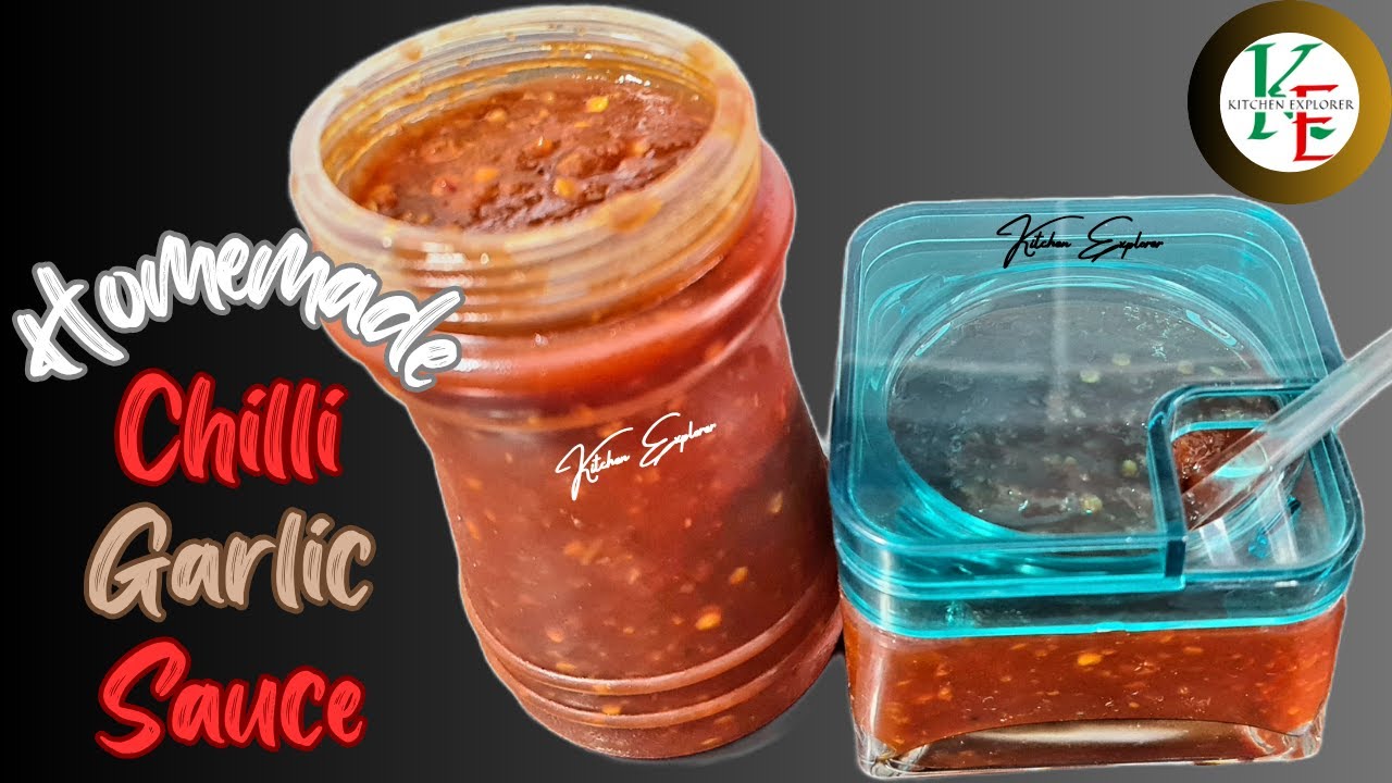 Chilli Garlic Sauce | Homemade Chilli Garlic Ketchup | How To Make Chilli Garlic Sauce