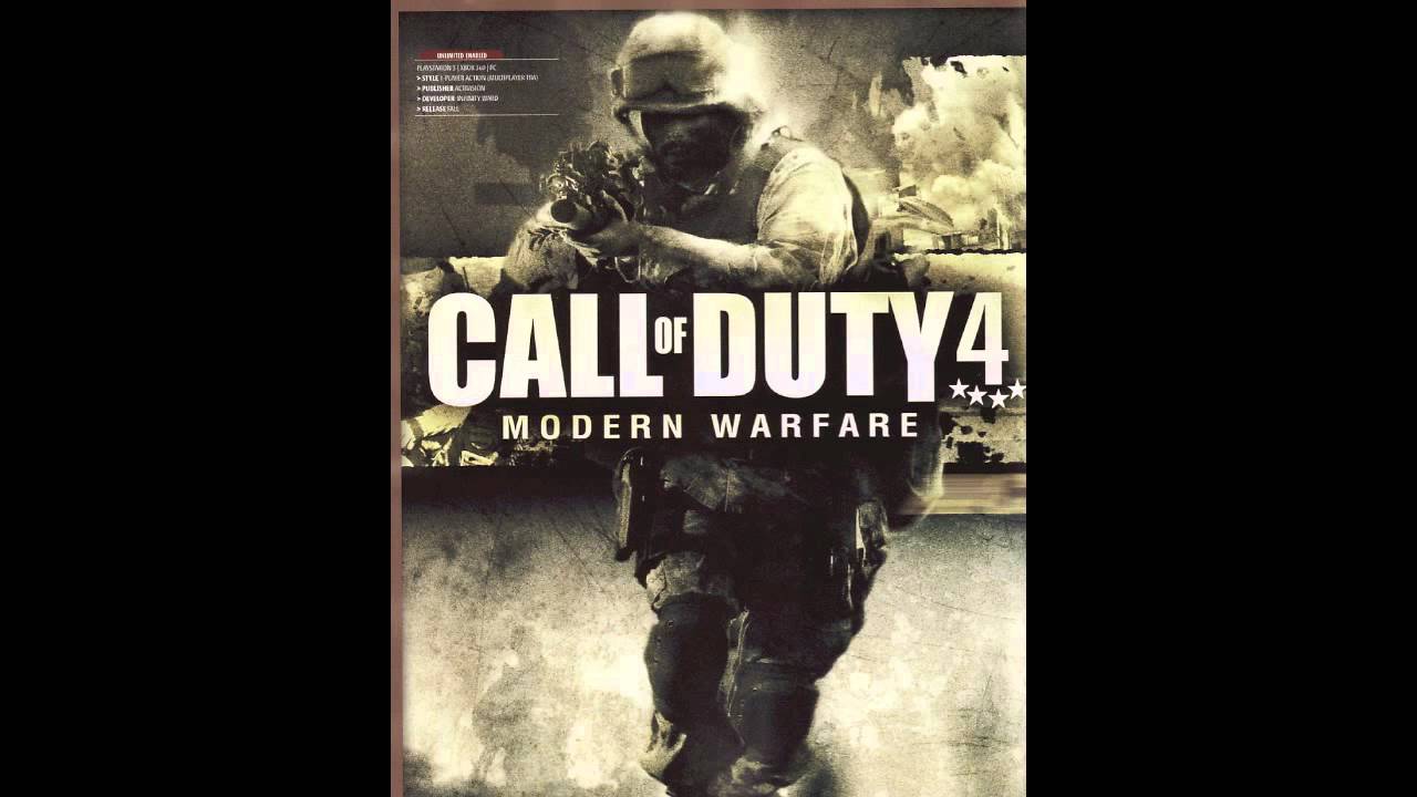 Cod4 Sad ending music