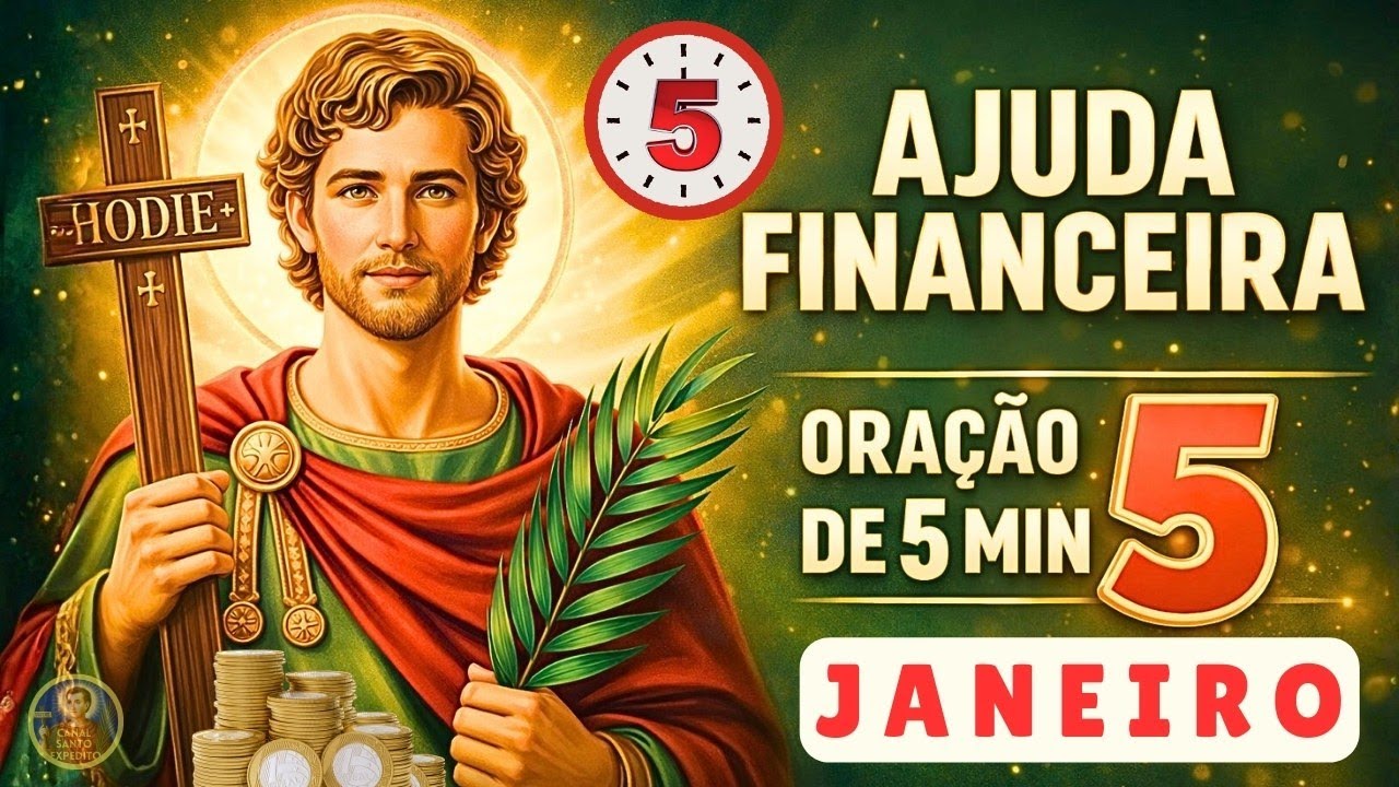 🚨 Oração de 5 Minutos a Santo Expedito por AJUDA FINANCEIRA URGENTE Reze Agora