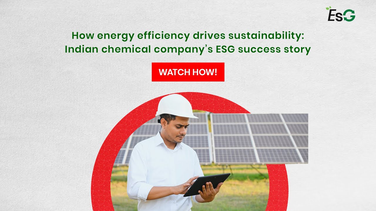 Indian Chemical Company Drives Sustainability with Energy Efficiency | ESG | NIMF