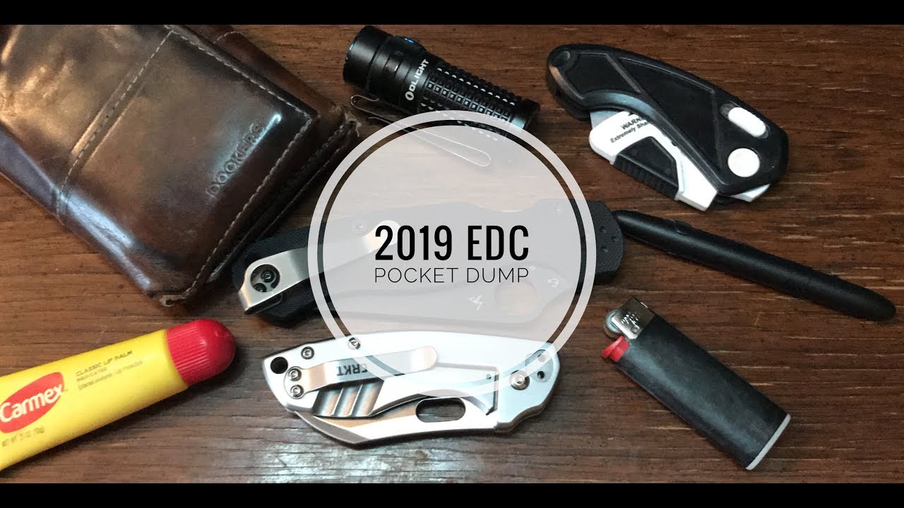 2019 EDC Pocket Dump