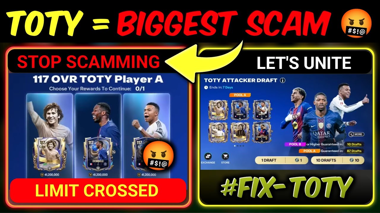 Hey EA, FIX TOTY Event 😡 - THIS IS TOO MUCH | Mr. Believer