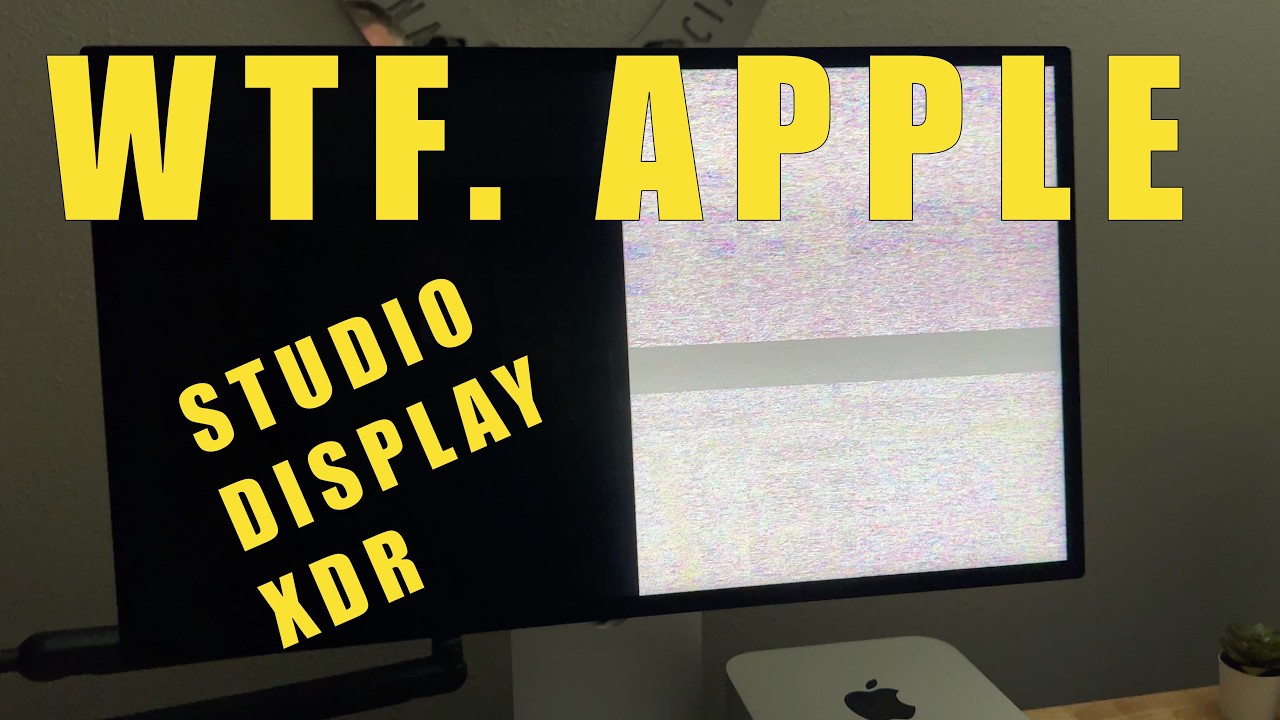 Проблемы с новым дисплеем Apple Studio XDR — будьте внимательны!
