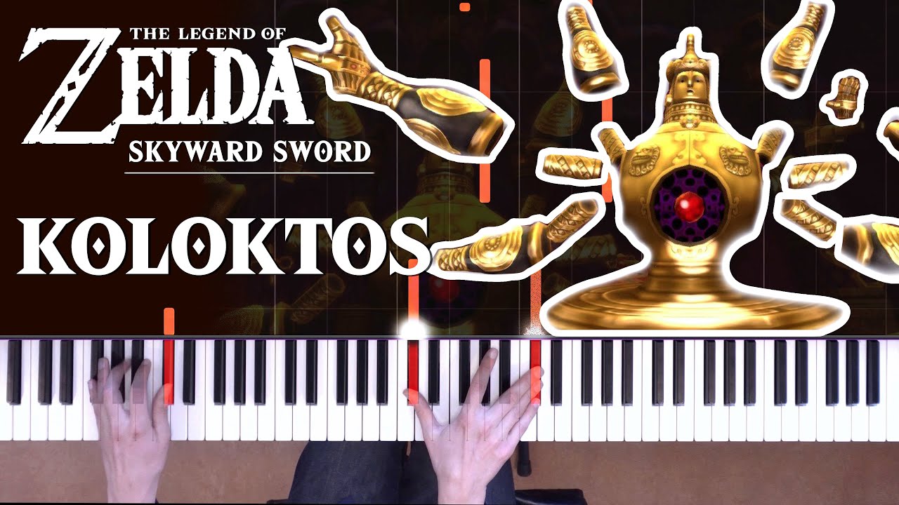 Zelda: Skyward Sword - Koloktos / Moldarach Boss Battle Piano