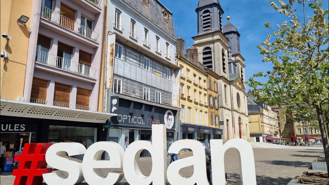 🇫🇷 Sedan France 4k Walkingtour @TravelwithHugoF #sedan #france