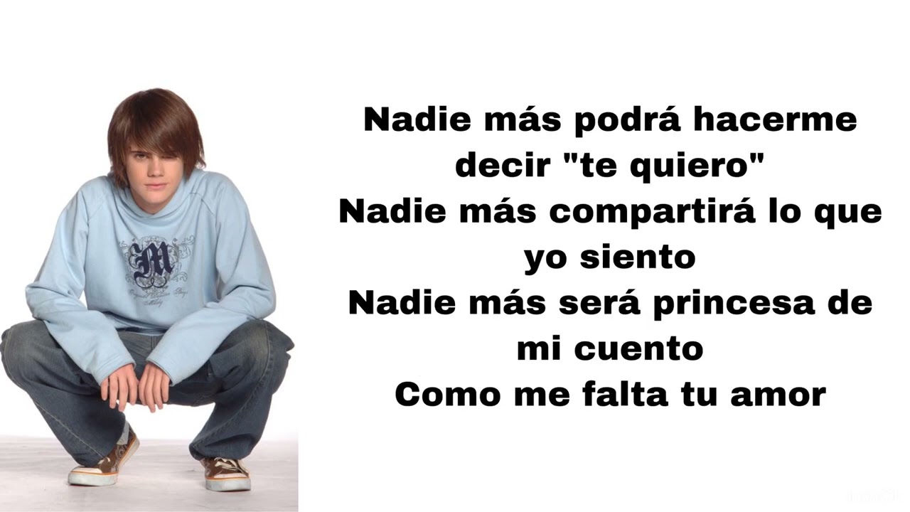 Patito Feo - Nadie mas (letra)